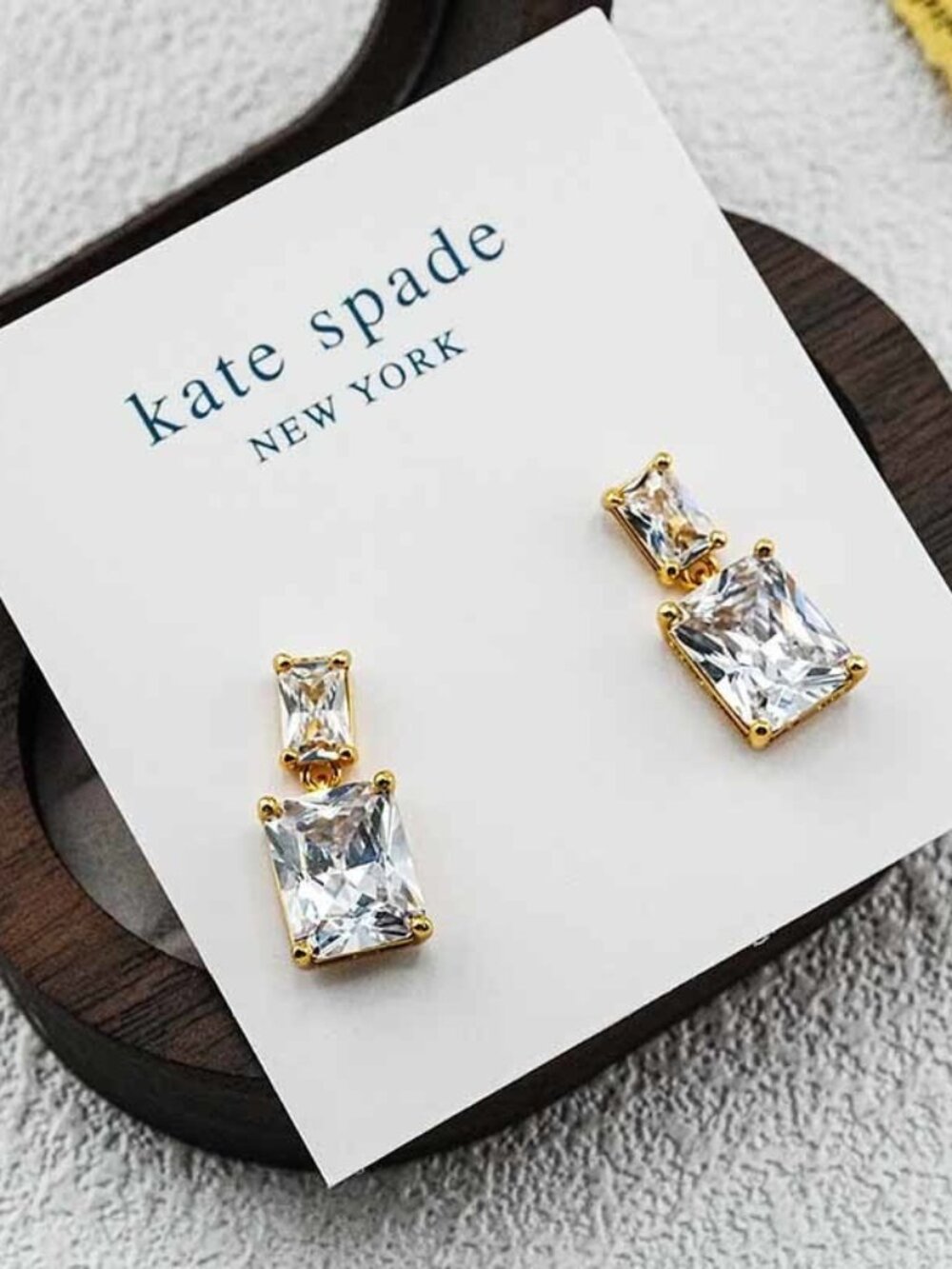 Kate Spade Crystal Stud Earrings